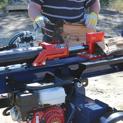 Iron & Oak Honda Engine on a Log Splitter