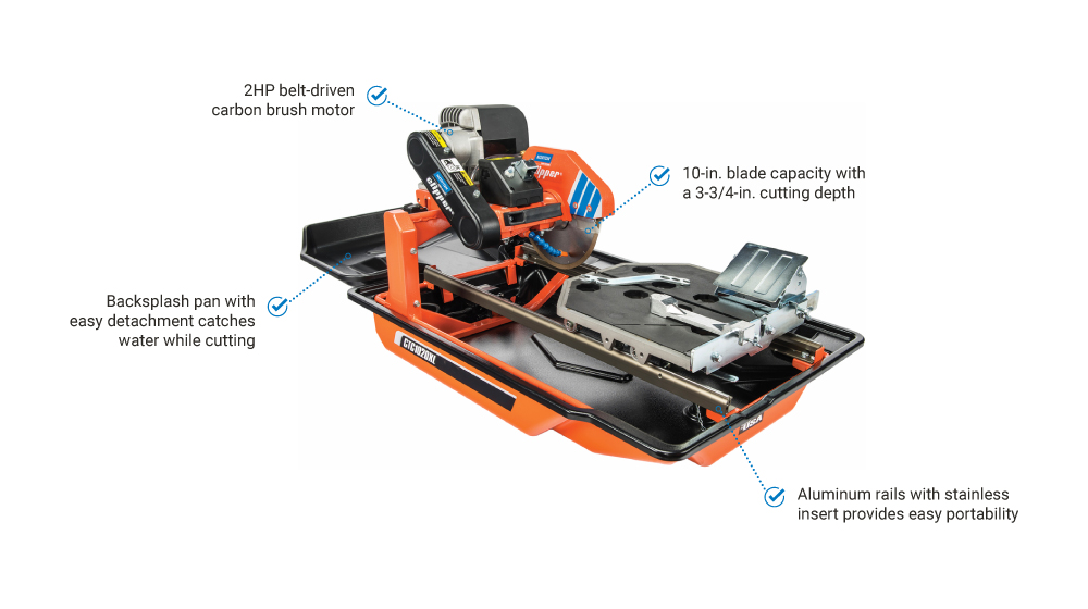Norton Clipper | Tile Saw | 10 in. | CTC1020XL @ Great Northern