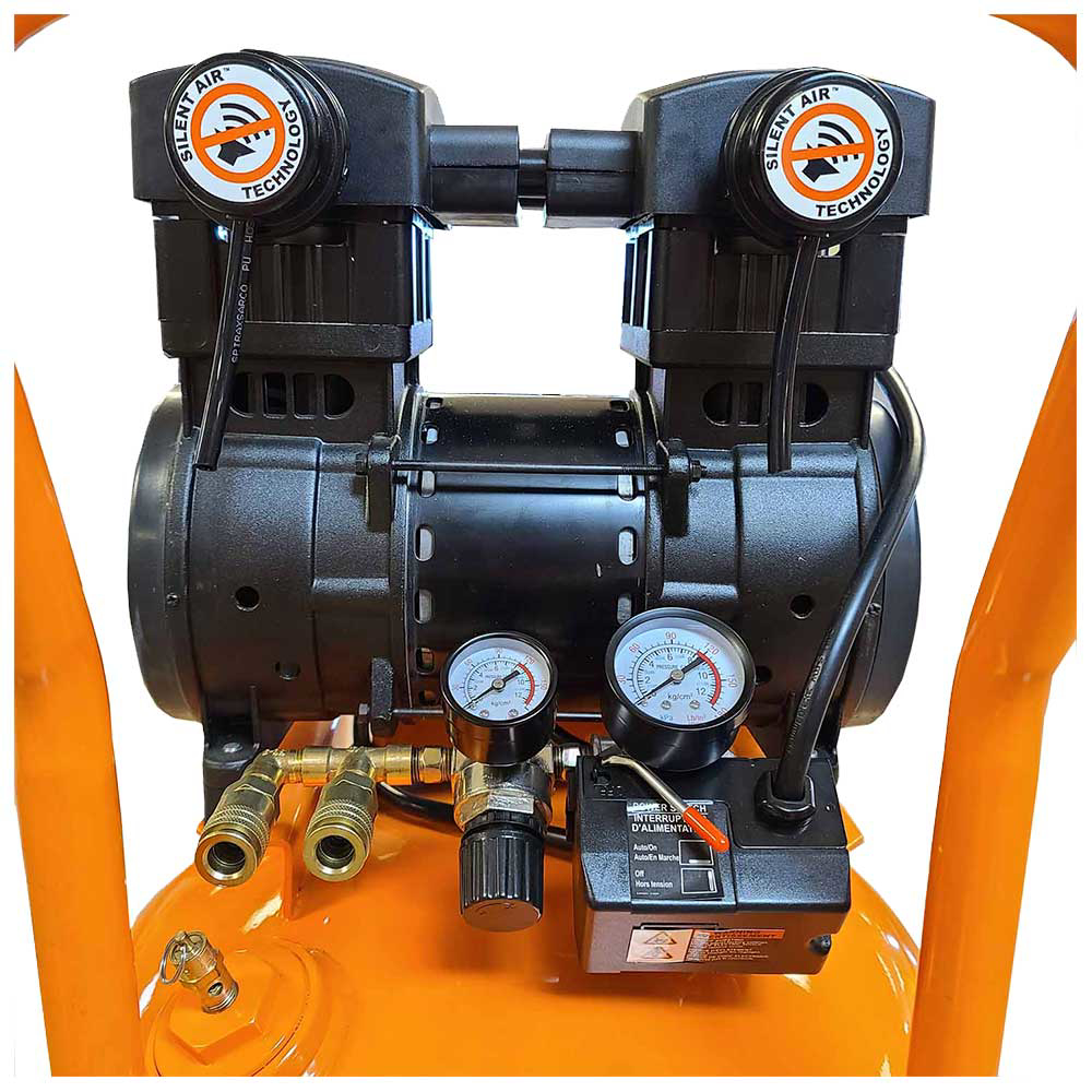 Hulk Air Compressor Silent 2 HP 20 Gallon Tank HP02P020SS Great Northern Equipment