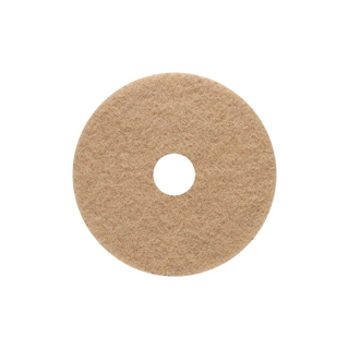 Picture of Virginia Abrasives Tan Buffer 15-In. X 1-In. Thick Pads | Box of 5