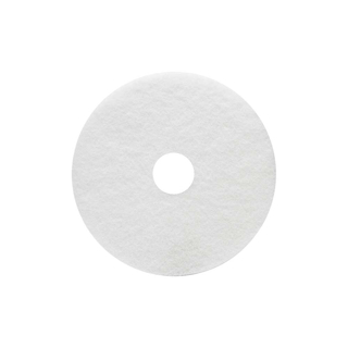 Picture of Virginia Abrasives White Polish 15-In. X 1-In. Thick Pads | Box of 5