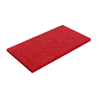 Picture of Virginia Abrasives Red Buffer 12-In. X 18-In. X 1-In. Thick Pads | Box of 5