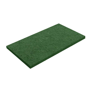 Picture of Virginia Abrasives Green Scrub 12-In. X 18-In. X 1-In. Thick Pads | Box of 5
