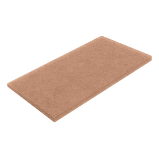 Picture of Virginia Abrasives Tan Buffer 12-In. X 18-In. X 1-In. Thick Pads | Box of 5