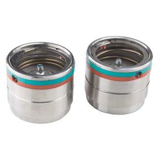 Picture of Ultra-Tow Hi-Perf Trailer Bearing Protectors Pair | Fits 2.328-In. Hubs | Stainless Steel