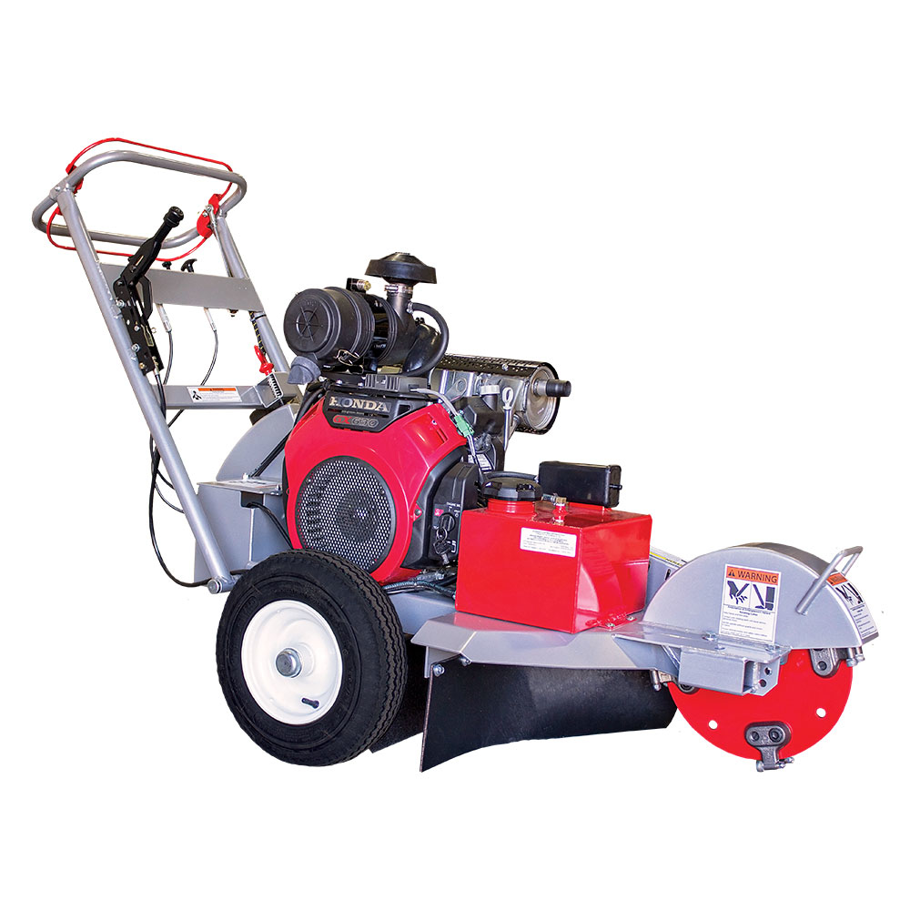 ともこ Dosko Stump Grinder | Walk-Behind | Honda GX630 Electric