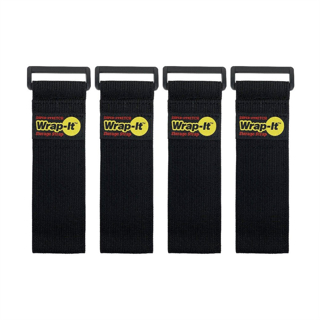 Picture of Wrap-It Super Stretch Storage Strap | 12-In. X 2-In. | 6 Packs of 4
