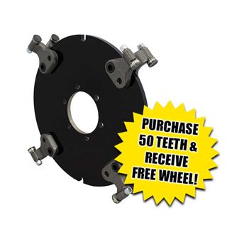 Picture of Greenteeth 900 Series Kit For Vermeer SC 30TX Wheel | 50 Teeth