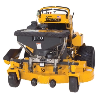 Picture of Jrco Broadcast Spreader |  Front Mount Mower Attachment | Cable Control |  For Walk-Behind, Stand-On, and Out-Front Mowers