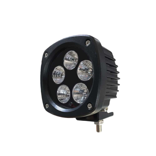 Picture of Tiger Lights | Case-Cat-Gehl-Deere-Komatsu-Mustang Semi-Round LED Flood Work Light | 4.5-In.