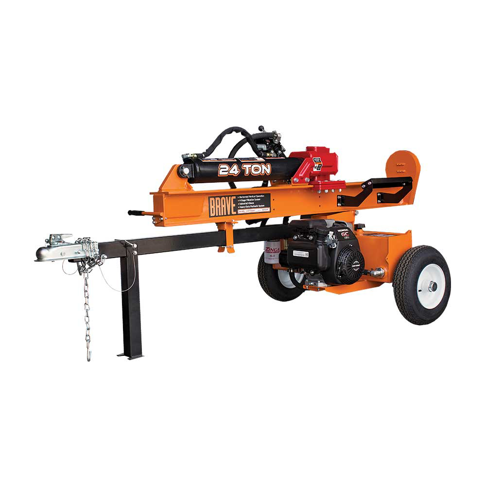 Brave Log Splitter | 24 Ton | Vertical/Horizontal | Honda GC160