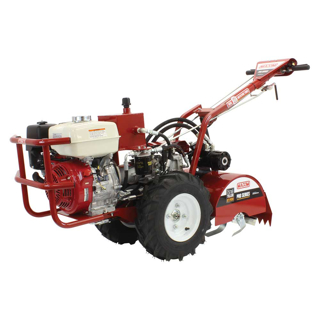 Image of Towable tiller with rear-mounted tiller attachment