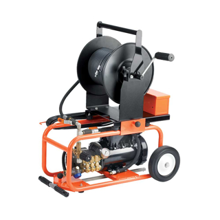 Picture of General Pipe Cleaners JM-1450 Electric Jet Package | 150-Ft. X 1/4-In. 150JH1 and 30-F. X 1/8-in