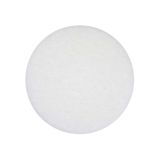Picture of Norton Round Floor Pad | 17in White Super Gloss | Pack of 5