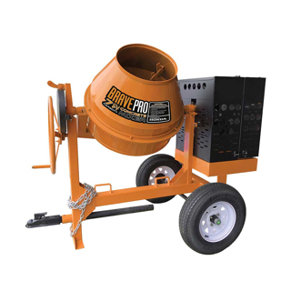 Picture of Brave Concrete Mixer | 7 Cu. Ft. Steel Drum | Honda GX270