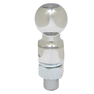 Picture of Ultra-Tow Chrome Hitch Ball 2-In. Ball | 1-In. Dia. X 2-1/8-In. L Shank | 5000-Lb. Cap | 1-In. Rise