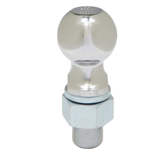 Picture of Ultra-Tow Chrome Hitch Ball 2-5/16-In. Ball | 1-1/4-In. Dia. X 2-1/2-In. L Shank | 10,000-Lb. Cap