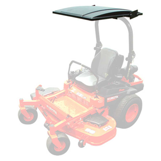 Picture of Eclipse Mower Canopy (Black With Square Rops Mount Hardware.)