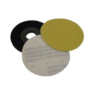 Picture of Virginia Abrasives 220 Grit Disc | Gold 9-In. No Hole | Box of 10