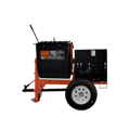 Picture of Brave Mortar Mixer | 8 Cu. Ft. Poly Drum | Honda GX240