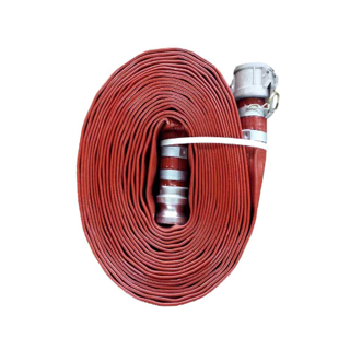 Picture of JGB | 3-in. X 50-ft. Red PVC Discharge Hose CxE Camlocks