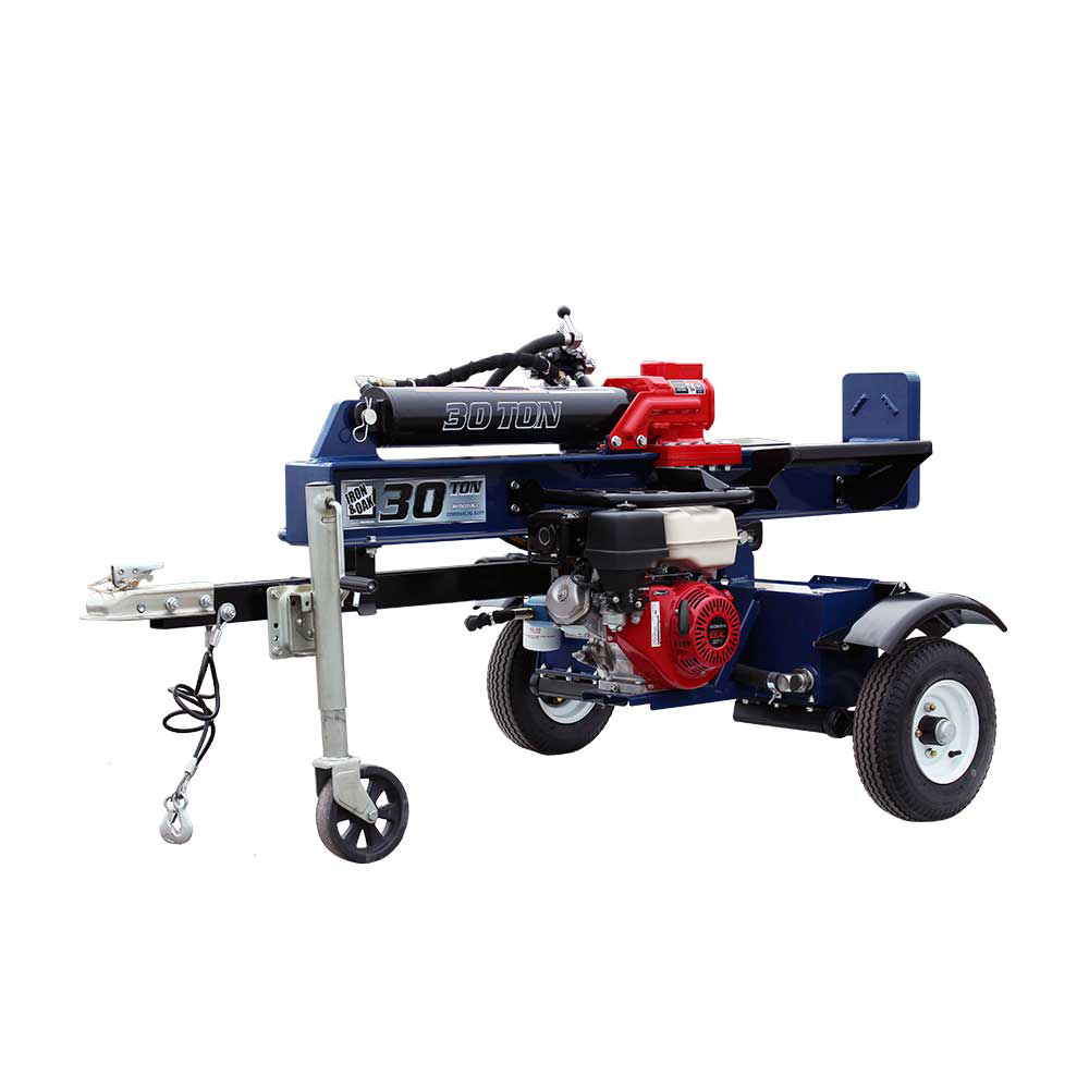 Iron & Oak Log Splitter | 30 Ton | Horizontal/Vertical | Honda