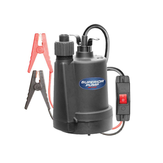 Picture of Superior Utility Pump | 12V | Thermoplastic | 1-1/4-In. NPT | 1380 GPH