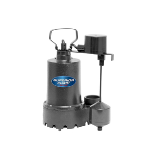 Picture of Superior Sump Pump | 1/3 HP | Cast Iron | 1-1/2-In. NPT | 2760 GPH