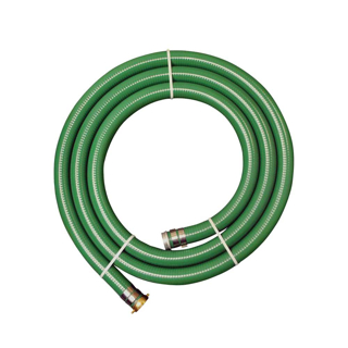 Picture of JGB | 1-1/2-in. 20-ft. Green PVC Suction Hose MxF Water Shanks