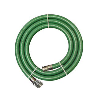 Picture of JGB | 4-in. 20-ft. Green PVC Suction Hose CxE Camlocks