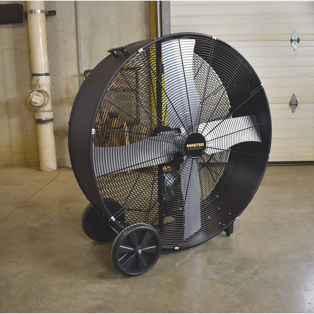 Master Industrial Fan | 36 in. | Four 18 in. Blades | 7,500 - 10,200 ...