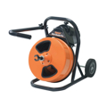 Picture of General Pipe Cleaners Mini rooter | 50-Ft. X 1/2-In. Cable | MRCS Cutter Set | Power Cable Feed