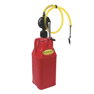 Picture of FLO-FAST | 10.5 Gallon Container with Pump | Professional Model Pump | Red