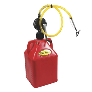 Picture of FLO-FAST | 15 Gallon Container with Pump | Professional Model Pump | Red