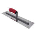 Picture of MARSHALLTOWN® QLT Finishing Trowel | Carbon Steel Blade Material | Riveted Blade Mounting | 16 in. L x 4 in. W | Soft Grip Handle