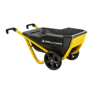 Picture of Gorilla Carts Yard Cart | Polyethylene Bed | 7 Cu. Ft. Capacity