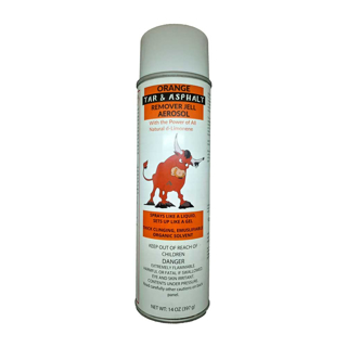 Picture of Bullseye | Orange Tar And Asphalt Remover 14OZ Aerosol Can | Case Of 12