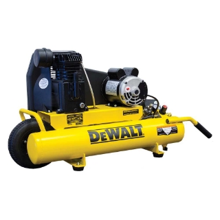 Picture of DeWalt 8-Gallon Air Compressor | Wheelbarrow Style | 5.7 CFM @ 90 PSI | Electric