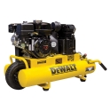 Picture of DeWalt 8-Gallon Air Compressor | Wheelbarrow Style | 9.9 CFM @ 90 PSI | Honda GX160