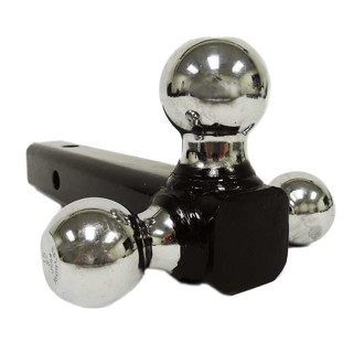 Picture of Ultra-Tow 2-In. Tri-Ball Hollow Tube Mount | Class 4 |  Chrome