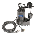 Picture of Superior Sump Pump | 1/3 HP | Cast Iron | 1-1/2-In. NPT | 2760 GPH