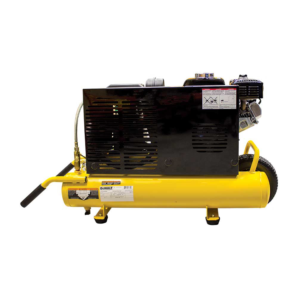 DeWALT Air Compressor Wheelbarrow 8 Gallon 9.9 CFM 90 PSI Honda GX160 DXCMTB5590856.SAN Great Northern Equipment