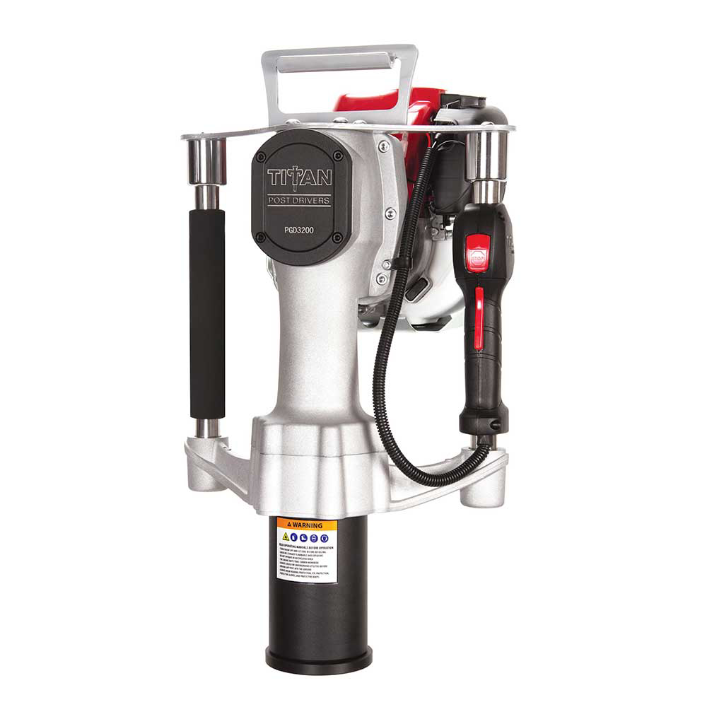 Titan Post Driver | Contractor | 3.25 in. Barrel | Honda 35cc