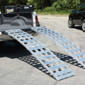 Picture of Ultra-Tow Bi-Fold Arched Aluminum Loading Ramp Set | 3000-Lb. Cap |  8ft.L