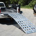 Picture of Ultra-Tow Bi-Fold Arched Aluminum Loading Ramp Set | 3000-Lb. Cap |  8ft.L