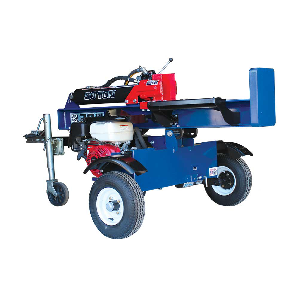 Iron & Oak Log Splitter | 30 Ton | Horizontal/Vertical