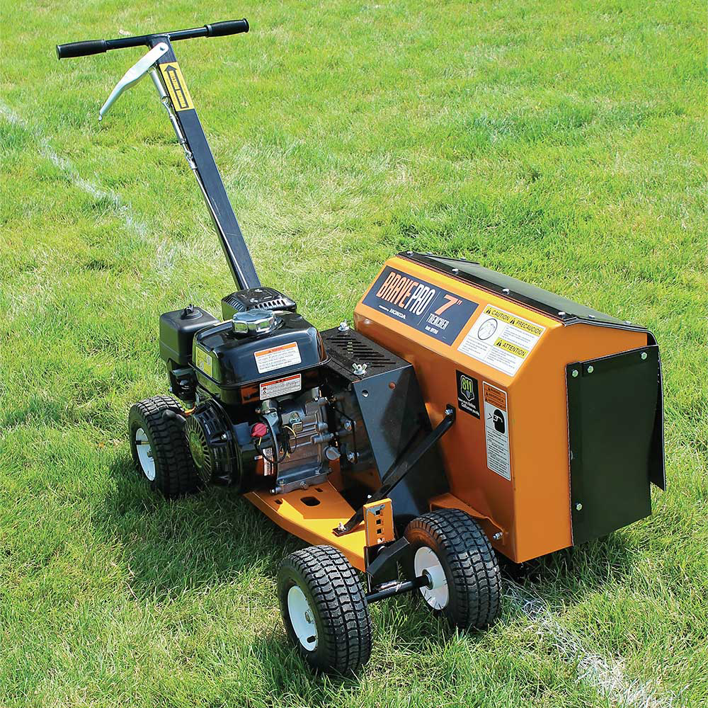 Brave Trencher | Mini-Trencher | 7 in. Depth | Honda GX200