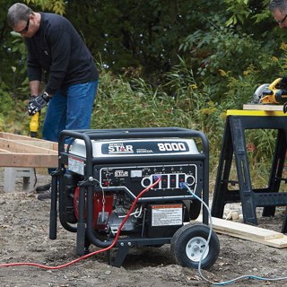 NorthStar Generator | 8,000 Surge Watts | 6,600 Rated Watts | Electric ...