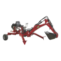 Picture of NorTrac Towable Trencher | 3-Tooth Digging Bucket | Ducar Engine
