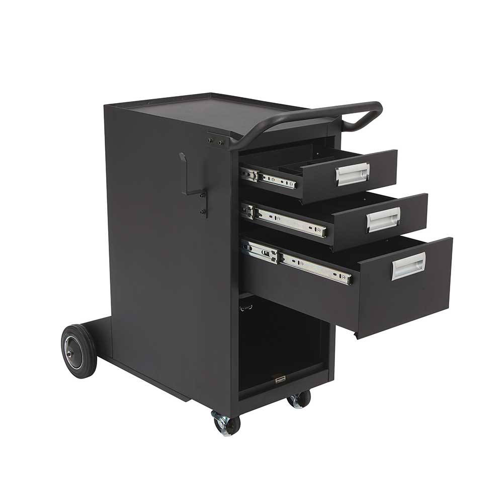 Klutch Deluxe 3-Drawer Welding Cabinet | Enclosed Storage | 35-3/4in. L x 19-3/4in. W x 33-3/4n. H | 96567 @ Great Northern Equipment Klutch Deluxe 3-Drawer Welding Cabinet | Enclosed Storage | 35-3/4in. L x 19-3/4in. W x 33-3/4n. H | 96567 @ Great Northern Equipment